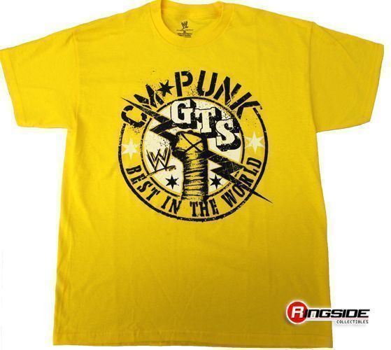 cm punk t shirt ebay