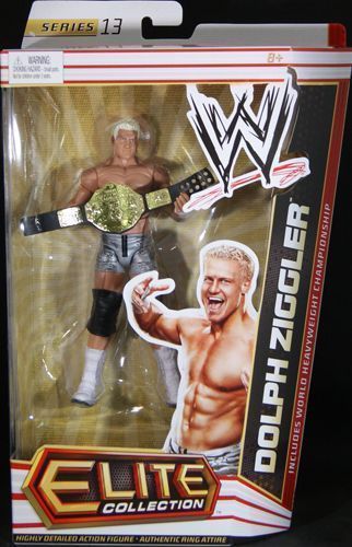 DOLPH ZIGGLER   WWE ELITE 13 MATTEL TOY WRESTLING ACTION FIGURE  