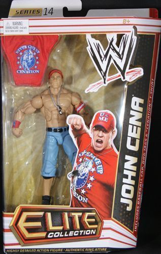 JOHN CENA   WWE ELITE 14 MATTEL TOY WRESTLING ACTION FIGURE  