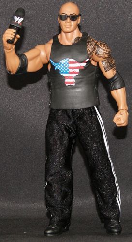 the rock - wwe elite 14 mattel toy wrestling action figure