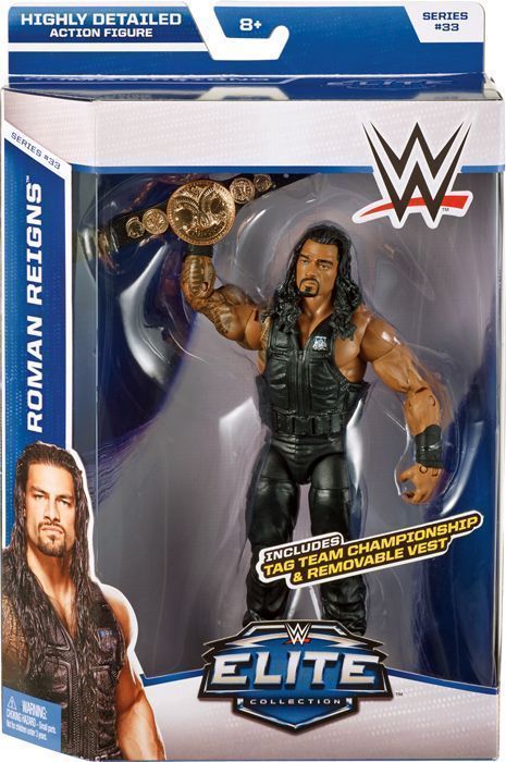 Roman Reigns - WWE Elite 33 Mattel Toy Wrestling Action Figure | eBay