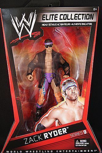 ZACK RYDER   WWE ELITE 9 MATTEL TOY WRESTLING ACTION FIGURE  