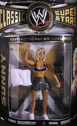 SUNNY 1/3000 BODYDONNAS EXCLUSIVE WWE TOY ACTION FIGURE  