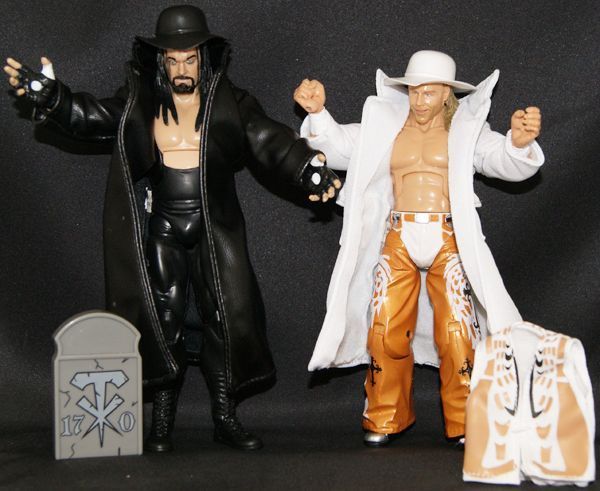 HEAVEN & HELL (UNDERTAKER & SHAWN MICHAELS) WWE EXCLUSIVE 2 PACK 