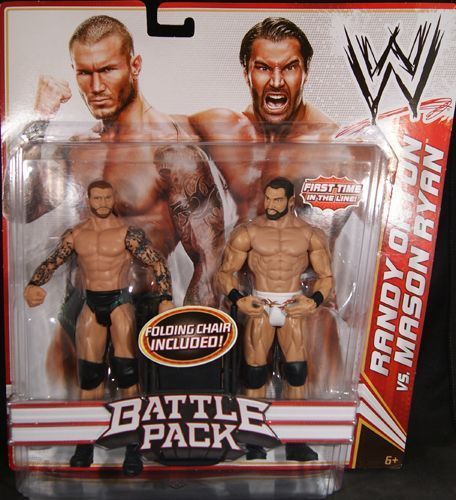 MASON RYAN & RANDY ORTON   WWE 2 PACKS 14 MATTEL TOY WRESTLING ACTION 