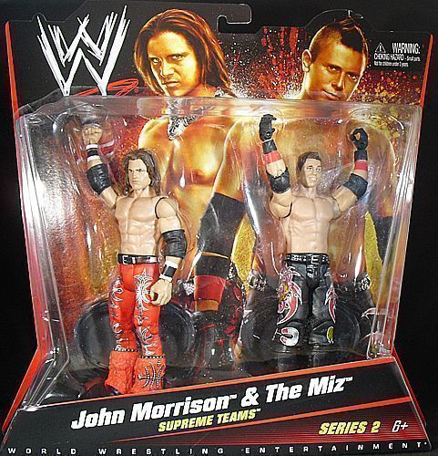   MORRISON   WWE 2 PACKS 2 MATTEL TOY WRESTLING ACTION FIGURES  