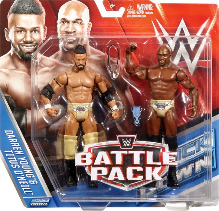 Prime Time Players - WWE Battle Packs 39 Mattel Toy Wrestling Action ...