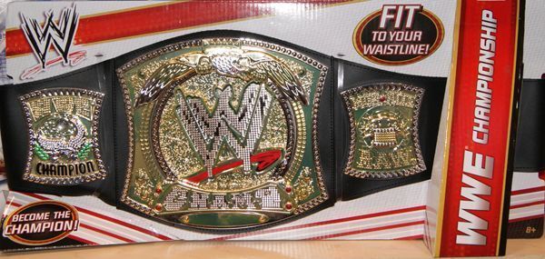 WWE SPINNER CHAMPIONSHIP MATTEL KIDS TOY WRESTLING BELT  