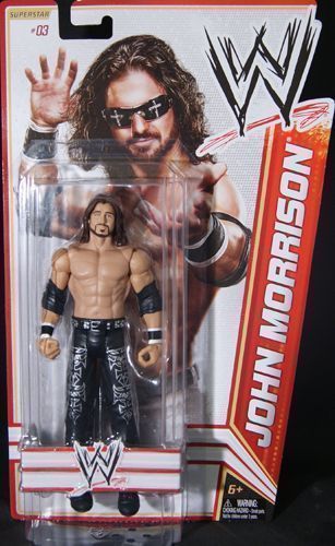 JOHN MORRISON WWE SERIES 13 MATTEL TOY WRESTLING ACTION FIGURE on PopScreen - Mfa13 John Morrison Z