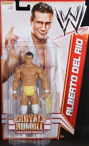   DEL RIO   WWE SERIES 14 MATTEL TOY WRESTLING ACTION FIGURE  