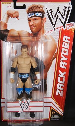 ZACK RYDER   WWE SERIES 17 MATTEL TOY WRESTLING ACTION FIGURE  