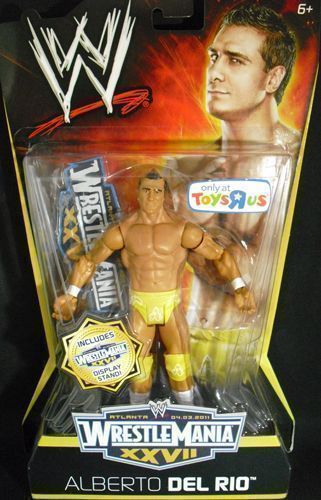 ALBERTO DEL RIO   WWE WRESTLEMANIA 27 EXCLUSIVE TOY WRESTLING ACTION 