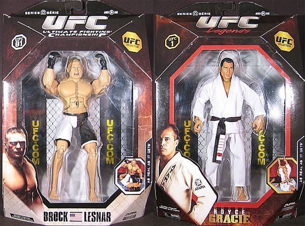   ROYCE GRACIE (UFC DELUXE 0)   UFC PACKAGE DEAL TOY MMA FIGURES  