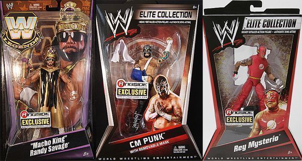 RINGSIDE EXCLUSIVES   WWE PACKAGE DEAL MATTEL TOY WRESTLING ACTION 