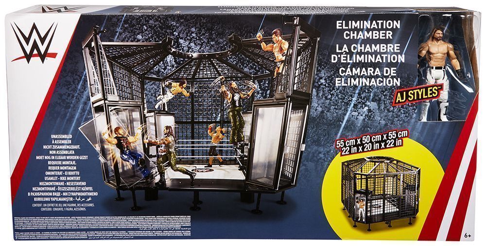 WWE Elimination Chamber Playset Ringside Exclusive eBay