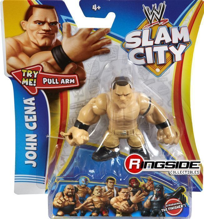 John Cena - WWE Slam City Mattel Toy Wrestling Action Figure | eBay